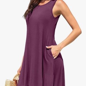 NWT Sleeveless Swing Dress w/ Pockets